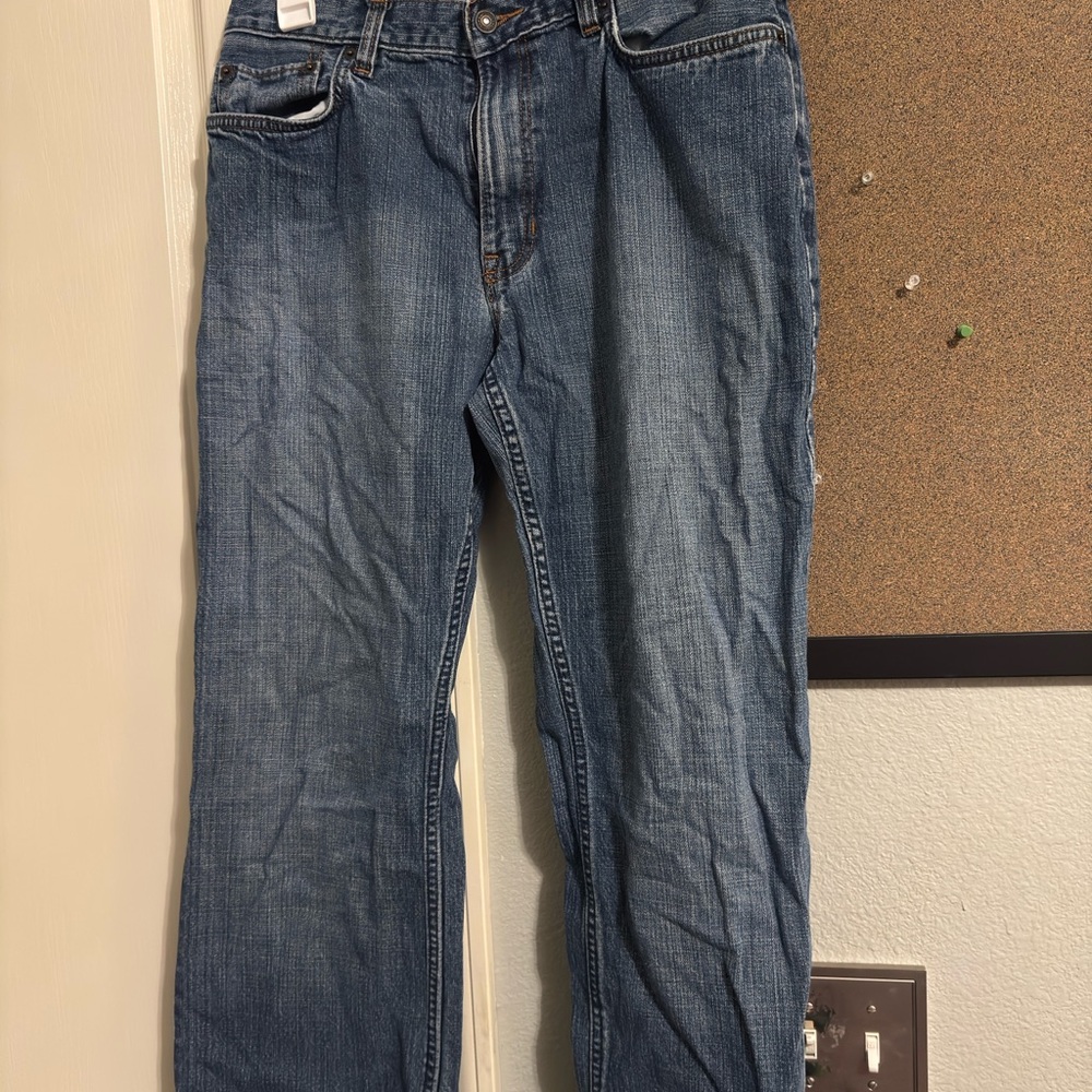 GAP Men's Straight Fit Blue Jeans